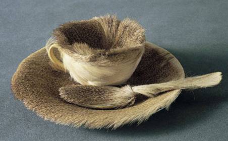 fur cored cup
