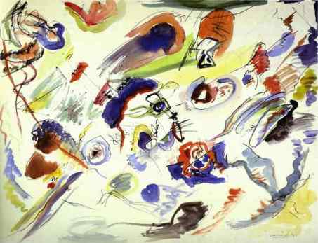 kandinsky first abstract watercolor